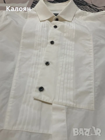 dsquared2 Бяла риза , снимка 2 - Ризи - 50591315