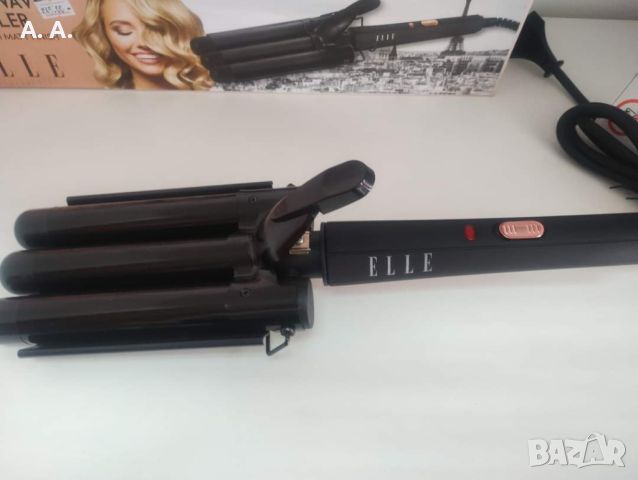 Ретро преса коса Elle Wave Curler, снимка 3 - Маши за коса - 45522165