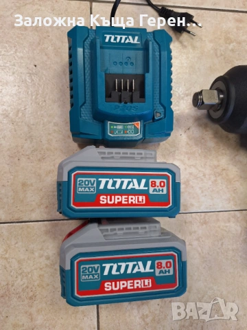 Гайковерт Total TIWLI20175E, снимка 4 - Винтоверти - 53824029