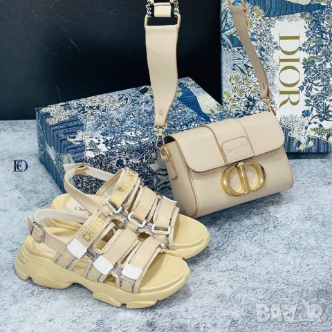 сандали на платформа christian dior , снимка 5 - Сандали - 51002593