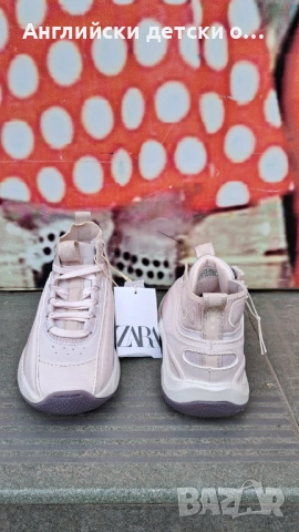 Английски детски кецове -Zara, снимка 7 - Детски обувки - 51495459