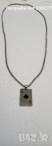 Мъжки гердан - Асо Пика, снимка 3 - Колиета, медальони, синджири - 46265057