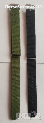Каишки НАТО 20мм, снимка 3 - Каишки за часовници - 52188425