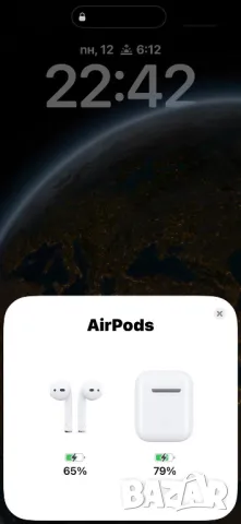 Airpods Apple AirPods - 2nd Gen - Model A1602 EMC 2862 - оригинални, снимка 7 - Безжични слушалки - 46921618