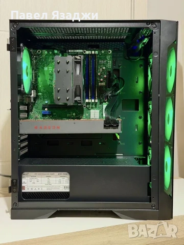 Геймърски компютър i5-8400, RX5700, 32GB, снимка 3 - Геймърски - 53937340