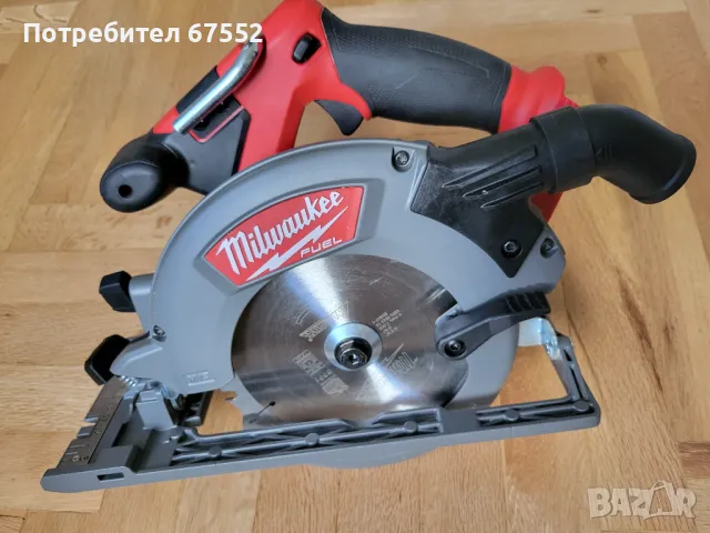 Продавам безчетков циркуляр Milwaukee M18 CCS55 Fuel. Цената е крайна!, снимка 1 - Други инструменти - 47964599