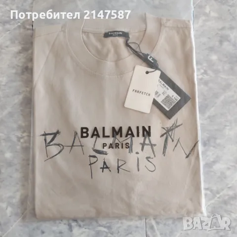 Мъжки тениски Balmain , снимка 2 - Тениски - 48399953