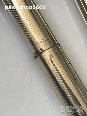 Две химикалки Waterman C/F с позлата и ROWI  химикал 18 карата позлата, снимка 16 - Антикварни и старинни предмети - 51650488