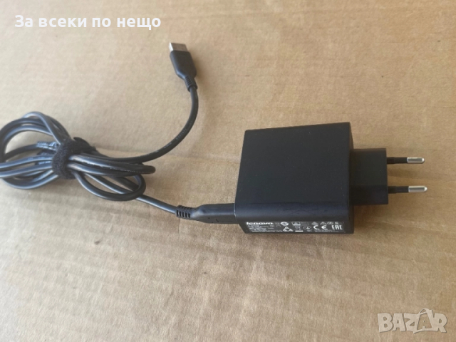 Оригинално зарядно 40w Lenovo ADL40WDC ADL40WDH , 20V 5.2V 5V-2A 40W, снимка 2 - Кабели и адаптери - 51790490