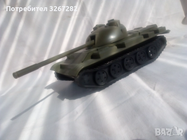 Танк,Съветски,Играчка,Макет,Модел Т-55, снимка 8 - Антикварни и старинни предмети - 52101950