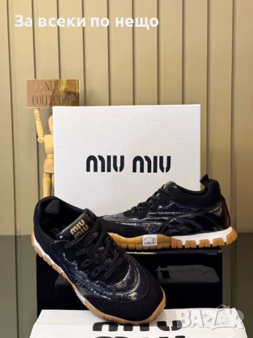 Miu Miu Дамски Маратонки👟Дамски Спортни Обувки Миу Миу - Налични Различни Цветове Код E763, снимка 8 - Маратонки - 51315148