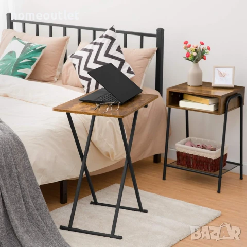 ПРОМОЦИЯ Компактна сгъваема маса с регулируема височина BF16BZ01, снимка 5 - Маси - 50780586