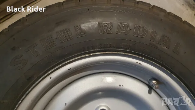 Гума с джанта за каравана или ремарке Maxxis 175 R 14, снимка 5 - Гуми и джанти - 47125786