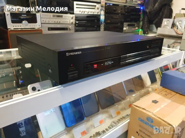 Тунер Pioneer F-443 В отлично техническо и визуално състояние., снимка 7 - Декове - 48406862