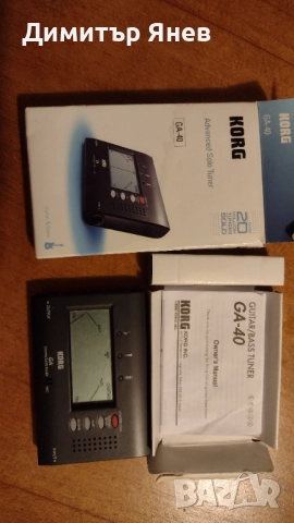 Тунер за китара и бас Korg GA40