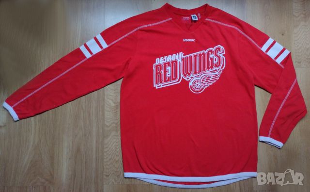 NHL Detroit Red Wings / Reebok - мъжка блуза, снимка 1 - Блузи - 45809677