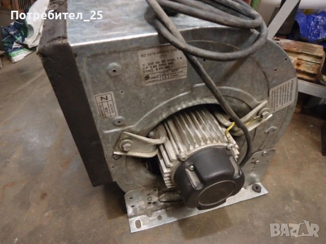 Монофазна турбина за вентилация, снимка 2 - Електродвигатели - 51839015