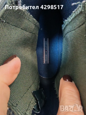 Гумени боти  Tommy hilfiger, снимка 6 - Дамски боти - 53233357