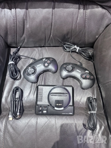 Sega megadrive mini с два контролера