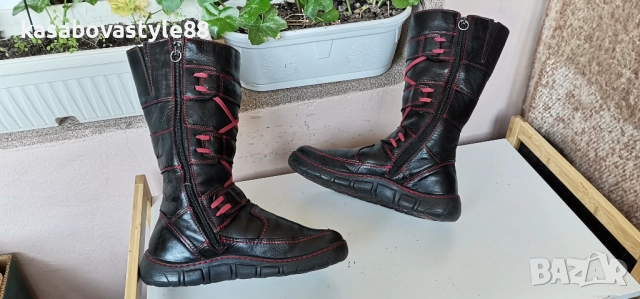 Ботуши Kacper 38.5 н. Естествена кожа , снимка 12 - Дамски ботуши - 52787702