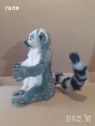 Плюшен пръстеноопашат лемур, снимка 2 - Плюшени играчки - 53269199