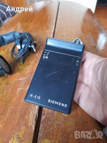 Стар слухов апарат Siemens IR-E15, снимка 3 - Други ценни предмети - 52227210