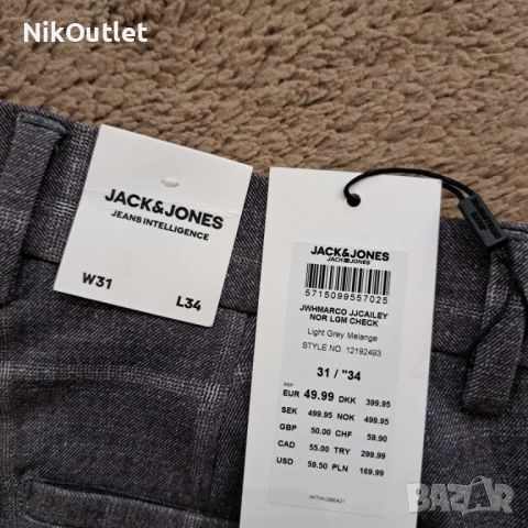 Jack & Jones панталон, снимка 3 - Панталони - 46063960