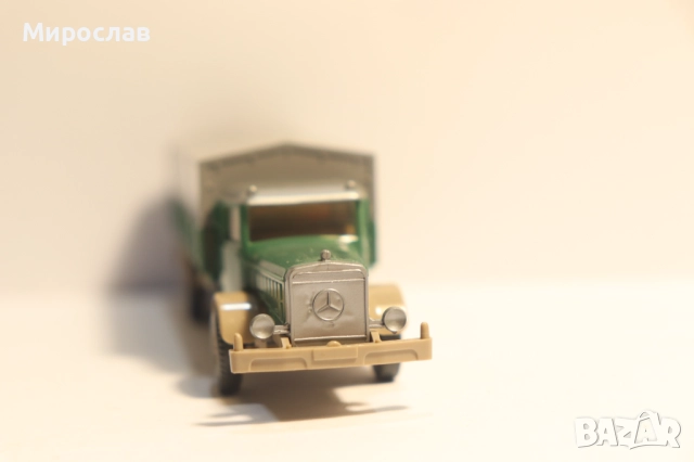 WIKING H0 1/87 MERCEDES КОЛИЧКА КАМИОН МОДЕЛ, снимка 3 - Колекции - 52501585