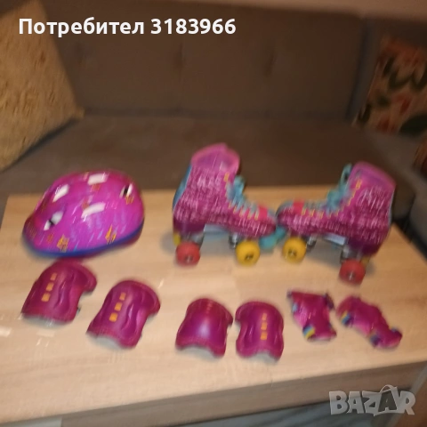 пълен комплект ролери ., снимка 2 - Спортна екипировка - 54256270