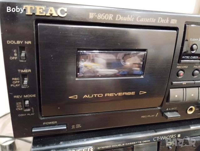 Дек TEAC W 860R, снимка 8 - Декове - 52899945