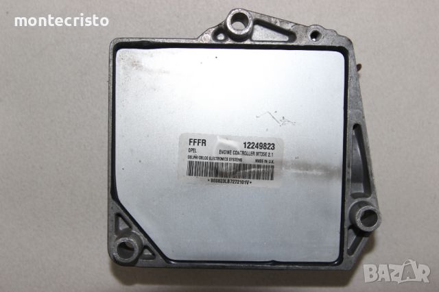 Моторен компютър ECU Opel Meriva A (2003-2010г.) 12249823, снимка 1 - Части - 46344440