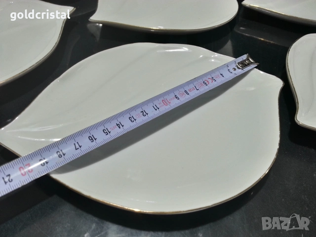 Стар български порцелан чинии , снимка 3 - Антикварни и старинни предмети - 53231008
