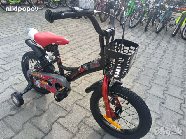 BYOX Велосипед 14" ROBO черен, снимка 12 - Велосипеди - 45918396