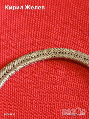 Сребърна гривна Византийски стил Рето бижу ювелирна изработка 42540, снимка 5 - Гривни - 53016033