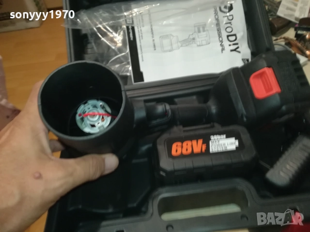 JMK-ДУХАЛКА С 2 БАТЕРИИ И ЗАРЯДНО В КУФАР 2808251906, снимка 10 - Винтоверти - 51526419