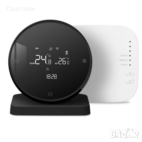 Термостат Beok BOT-R7X-WIFI + РФ приемник, снимка 3 - Друга електроника - 52554655