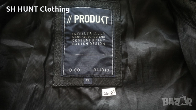 JACK & JONES Real Leather Jacket Размер XL мъжко яке естествена кожа 36-67, снимка 12 - Якета - 52158860