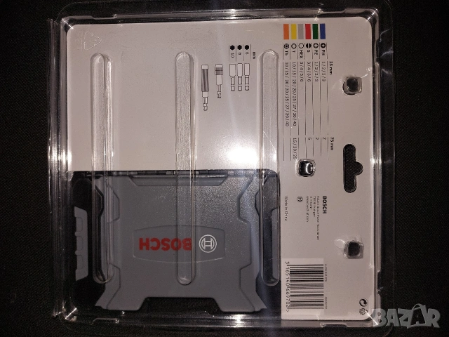 Комплект битове и накрайници,43 части, 2 607 017 164 BOSCH , снимка 2 - Други инструменти - 53509002