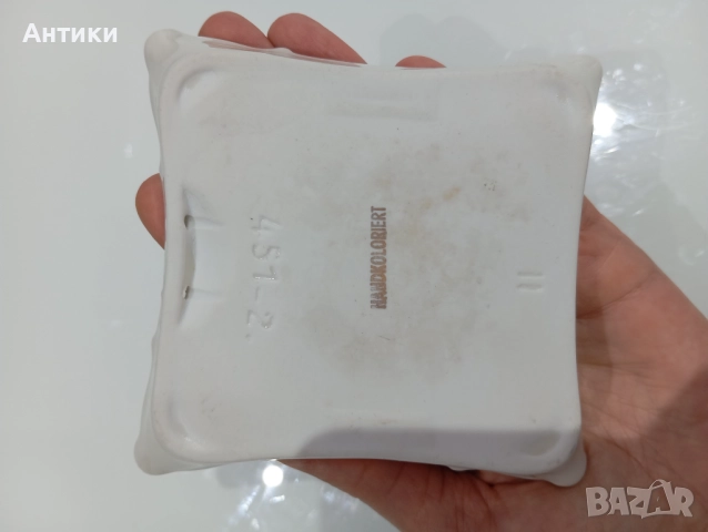 Стара порцеланова маркирана картина, снимка 4 - Пана - 52496276