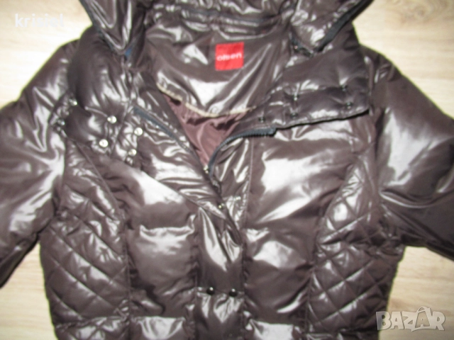 ЕЛЕГАНТНО ТОПЛО ЯКЕ С ГЪШИ ПУХ--М номер, снимка 5 - Якета - 52635053