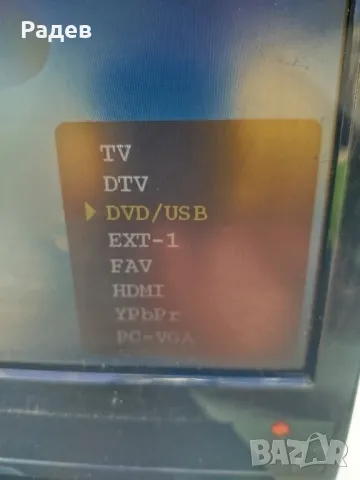 телевизор 12волта 16инча ,двд сд кард и юсб плеер,за кемпер каравана , снимка 3 - Телевизори - 50073883