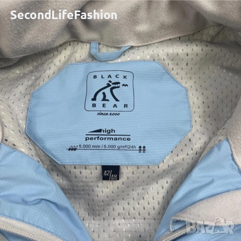 Дамско спортно яке Black Bear 5000 мм синьо, размер 42/48 XL, снимка 3 - Якета - 52461305