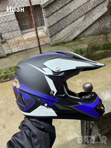 Кросова каска нова, снимка 2 - Спортна екипировка - 53527818