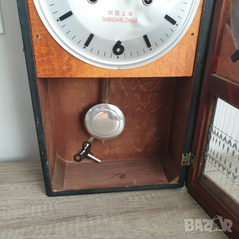 Стар стенен часовник, снимка 6 - Антикварни и старинни предмети - 50524644