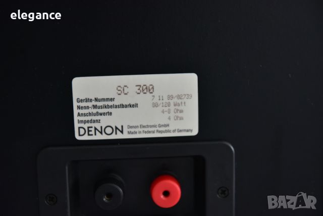 Тонколони Denon SC 300, снимка 8 - Тонколони - 45675725