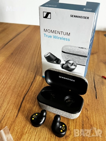 Слушалки Sennheiser Momentum True Wireless, снимка 3 - Слушалки и портативни колонки - 51702537