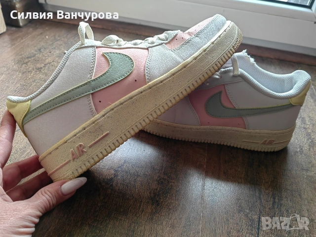 Nike Air Force 1 pink, снимка 3 - Маратонки - 53620532