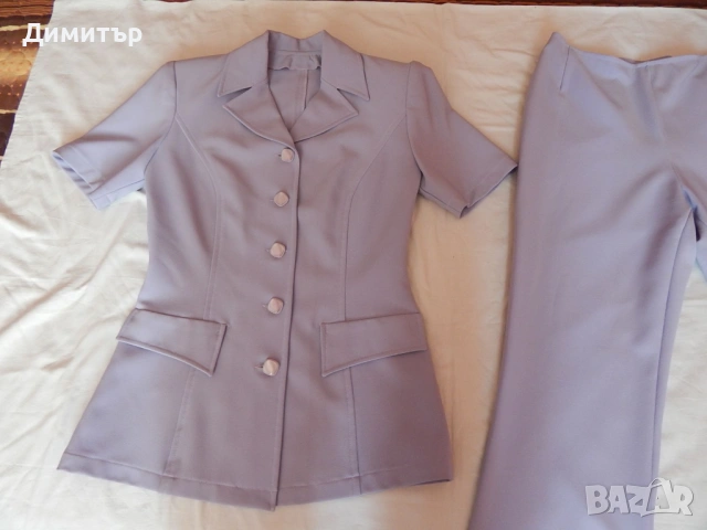 Нов летен костюм М размер - българско производство, снимка 2 - Костюми - 53202195