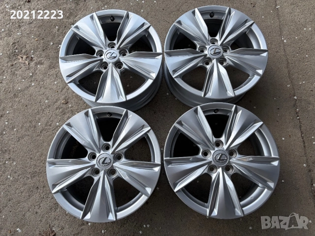 4 броя алуминиеви джанти за Lexus UX 17, снимка 4 - Гуми и джанти - 54235950
