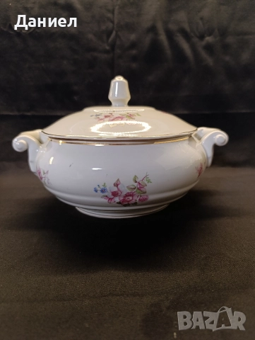 Български порцеланов супник , снимка 3 - Антикварни и старинни предмети - 52919834